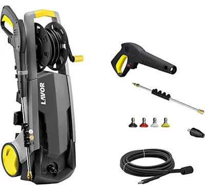 Hochdruckreiniger 2100 W, 140 bar, 400 l/h, 6 m Schlauch, Turbo-Düse