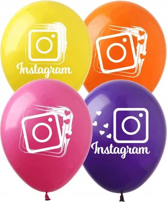 Produktbild von INSTAGRAM Latexballons 12 Zoll 1 Stk.