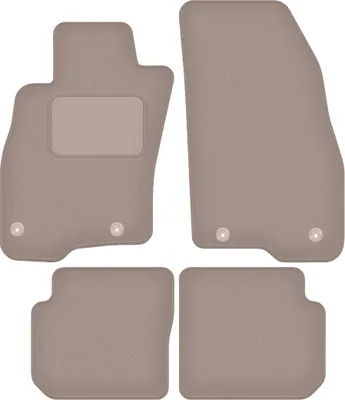 Produktbild von Velours-Autoteppiche für: Fiat Punto 12' Hatchback (2012-2018) Beige