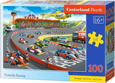 Zdjęcie produktu dla Puzzle 100 elementów Formuła 1 111046