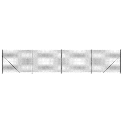 Obrázok produktu pre Drôtený plot s prírubou antracitový 1,6x10 m