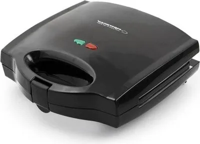 Productafbeelding van Esperanza sandwichmaker, 700W, met afneembare platen, Portabella zwart