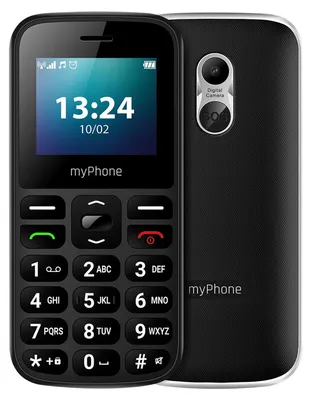 Immagine prodotto di Myphone, telefono cellulare a pulsante 4G LTE SOS radio FM batteria 7 giorni, nero