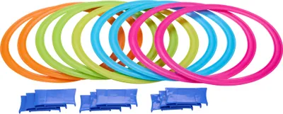 Immagine prodotto di Eddy Toys gioco del paradiso e dell'inferno - 10 anelli - gioco da esterno - 20 pezzi