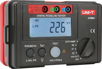 Obrázek produktu pro Zkoušečka proudových chráničů UNI-T UT582+