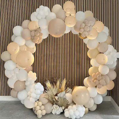 Produktbild von Party dekorace XXL Premium Balloon Garland Svatební narozeniny opálená hnědá dětská sprcha