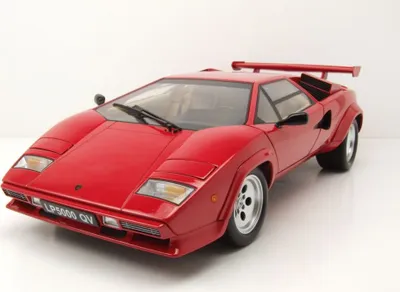 Produktbild von KK Scale 120141 Lamborghini Countach LP 5000S QV 1985 rot 1:12