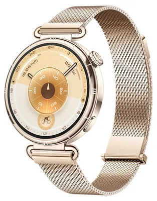Image de Huawei WATCH GT6 3.35 cm (1.32") AMOLED 41 mm Digital 466 x 466 pixels Touchscreen Gold