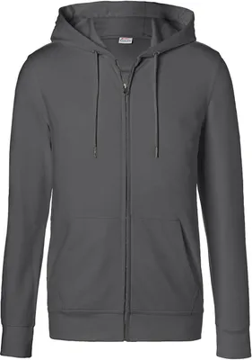 Produktbild von Kübler Shirts Kapuzen-Sweatjacke anthrazit Gr. S
