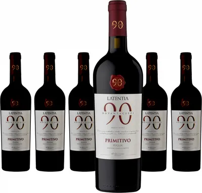 Produktbild von 6 x Novantaceppi Primitivo Puglia IGT