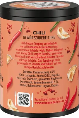Produktbild von Ostmann Lets Do Spicy Kick Gewürzzubereitung intensives Topping 50g
