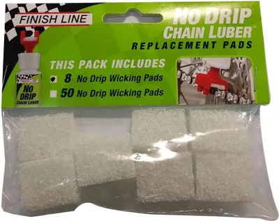 Produktbild von Finish Line Tropffreie Kettenöler-pads 8 Einheiten Weiß Weiß One Size