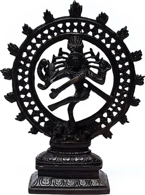 Zdjęcie produktu dla Shiva Nataraj Mosiądz 1 Kolor - 1020 G; 20 cm