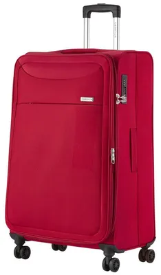Produktbild von CarryOn Air Große weicher Koffer 77 cm - 120 liter Rollkoffer mit expander - Röt