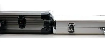 Produktbild von Pokerchip-Etui, Grau, 500 Stück