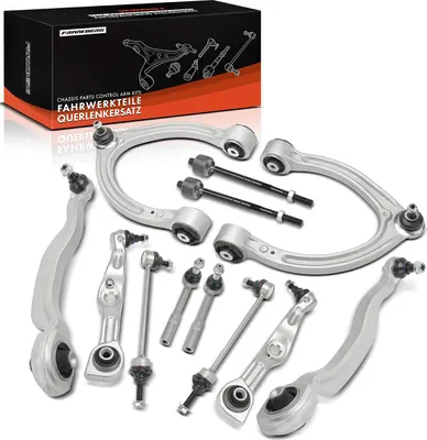 Immagine prodotto di Frankberg 1x set di bracci oscillanti asse anteriore per Mercedes-Benz Classe S Coupé 3.0L 3.5L 4.0L 4.7L 5.5L 6.2L 6.0L 2005-2013