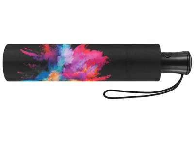 Produktbild von happy rain Regenschirm Taschenschirm Schirm mit Automatik Holy Explosion