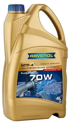 Produktbild von RAVENOL 1221113-004-01-999 RAVENOL Getriebeöl Vollsynthetiköl 70W für Schaltgetriebe 4L