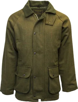 Produktbild von Walker and Hawkes Herren Tweed Jacke Derby Barlaston – Dark Sage M