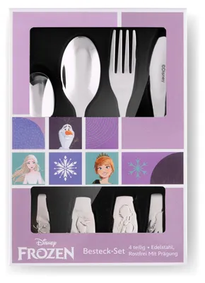 Zdjęcie produktu dla POS Kinderbesteck "Frozen" 4-teilig 116046 4043891358054