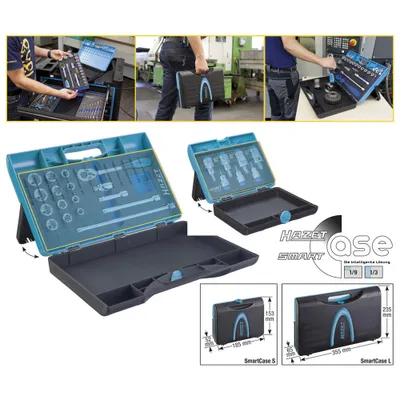 Zdjęcie produktu dla HAZET 165-L - Schwarz - Blau - Acrylnitril-Butadien-Styrol (ABS) - 235 mm - 355 mm - 65 mm - 900 g