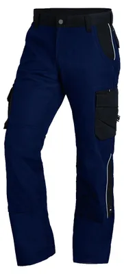 Produktbild von FHB BRUNO Arbeitshose marine-schwarz Gr. 56