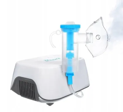 Obrázok produktu pre Inhalátor s náustkom a maskou Pre deti a dospelých