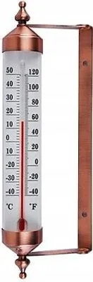 Produktbild von Außenthermometer Metall Außen Fenster Garten Thermometer Fensterthermometer Analog Retro 26,5 CM
