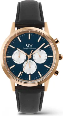 Produktbild von Chronograph Daniel Wellington Schwarz Kollektion Iconic Chronograph - mann