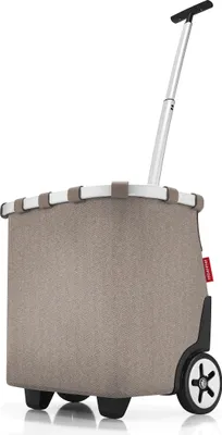 Zdjęcie produktu dla Reisenthel carrycruiser, Torba wózek, Szary, Aluminium, Poliester, Wzór, 40 l, 420 mm