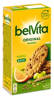 Produktbild von Belvita Müsli-Kekse 300 g mit Calcium, Magnesium und Eisen
