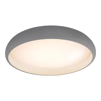 Image de Plafonnier LED TARI 22W 4000K plastique gris/blanc Ø43,5cm H:9cm