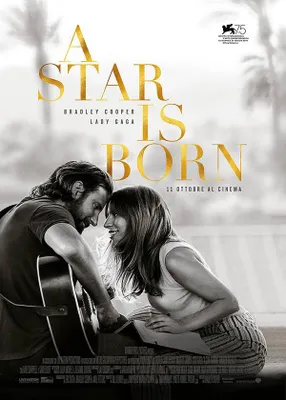 Obrázek produktu pro Warner Bros A Star Is Born, Film, DVD, R, Angličtina, Francouzština, Italština, Dospělí, 2D