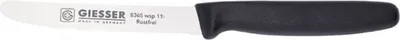Produktbild von Giesser Messer Tomatenmesser Gemüsemesser 8365 wsp 11, Set 3 Stück, Farbe Schwarz