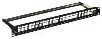 Produktbild von Patch panel A-LAN PK020 (1U; 19"; 24xRJ-45)