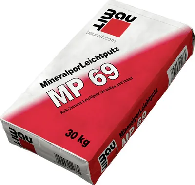 Produktbild von Baumit MineralporLeichtputz MP 69 30 kg
