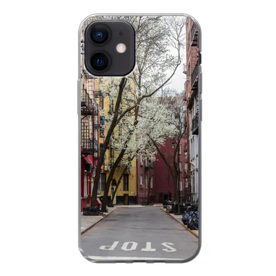 Produktbild von MuchoWow® Handyhülle Schutzhülle Hülle für iPhone 12 New York - Amerika - NYC Silikon Softcase Handy Hülle - Schutzhülle