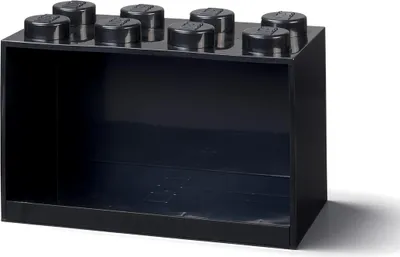 Produktbild von LEGO Regal Brick 8 Shelf 41151733 (schwarz)