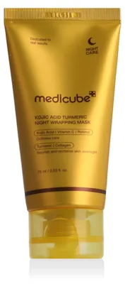 Image de Medicube Masque de nuit enveloppant à l'acide kojique et au curcuma, 75 ml