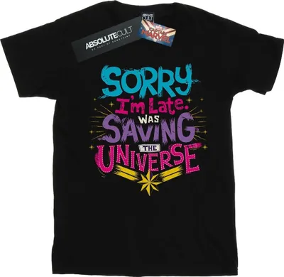Produktbild von Marvel - "Saving The Universe" T-Shirt für Herren BI20407 (S) (Schwarz)