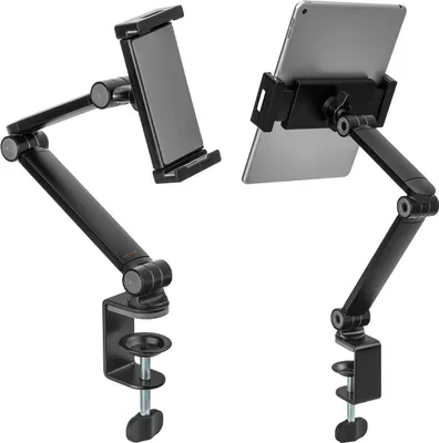 Produktbild von Tischhalter für Tablet & Smartphone – stabiler, 360° drehbarer Ständer für iPad