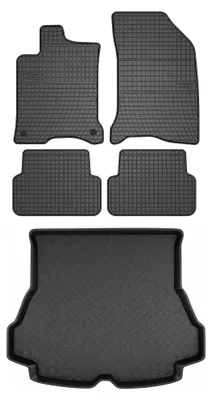 Immagine prodotto di Tappetini gomma SolidPRO + bagagliaio per Renault Laguna II 2001-2007 5 pezzi