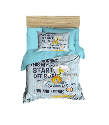 Produktbild von L'Essentiel Linge de Maison, PH138, Baby-Bettbezug-Set, Blau, 100 x 150 cm