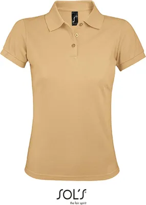 Immagine prodotto di SOLs 00573 | Polo da donna Prime - Colore: Sabbia - Taglia: M