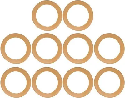 Immagine prodotto di Set di 10 guarnizioni cilindriche in gomma per pompa isolata