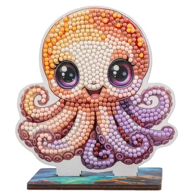 Produktbild von Crystal Art - Octopus, Buddy (CAFGR-31GEN047)