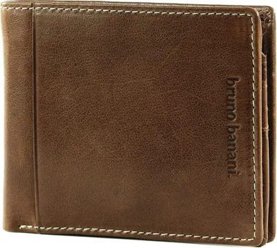 Produktbild von bruno banani Leder Geldbörse Wallet Brown braun