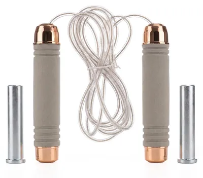 Imagen del producto de Cuerda de saltar para adultos, ligera, de 3 metros, ajustable, para fitness