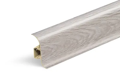 Zdjęcie produktu dla Listwa przypodłogowa AP28 NGF56, PVC Gladstone szary, 56 mm, 23 mm, 2,5 m