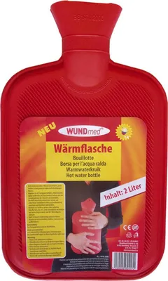 Obrázek produktu pro WUNDmed® 04-037 WUNDmed® 2 Liter Wärmflasche rot
